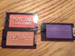 MUA & Makeup Revolution packaging comparison - similar or no?!?